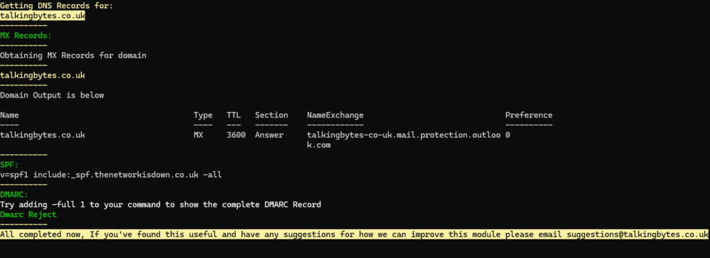 Get-AllEmail example