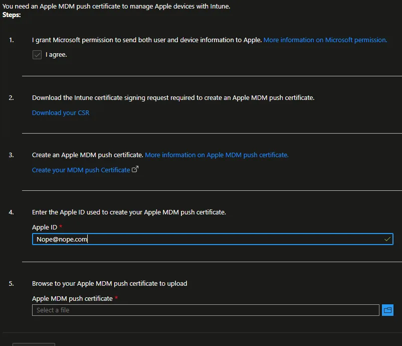 Replacement Apple Push Notification Certificate